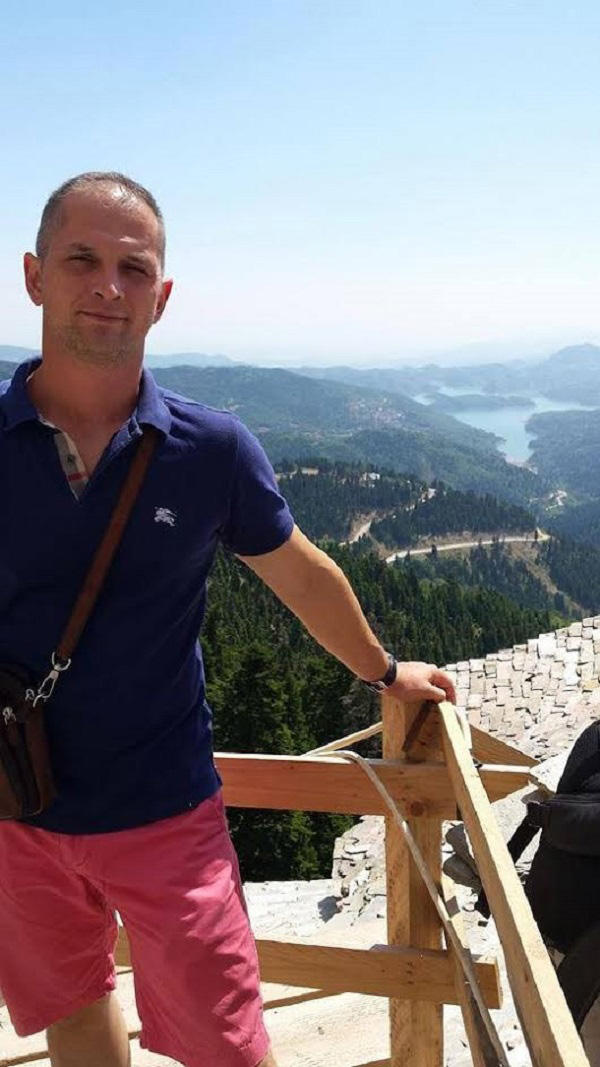 Ο 34χρονος Τάσος Μετζάλας 