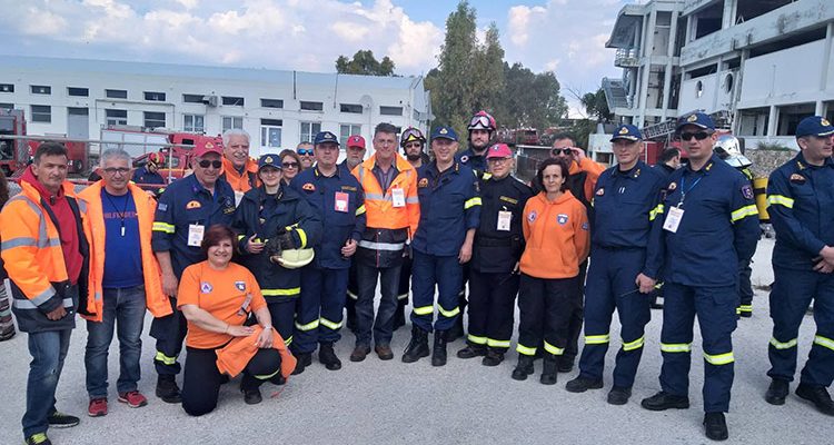άσκηση αντιμετώπισης σεισμού