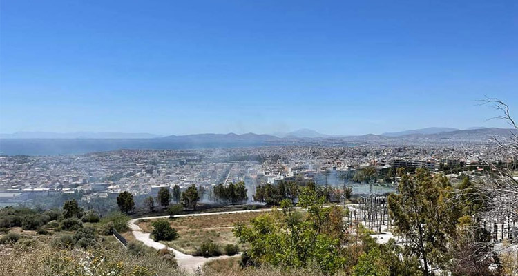 φωτιά στο ΚΥΤ Αργυρούπολης